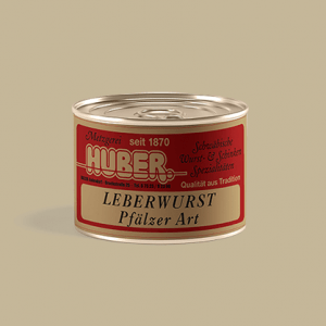 Dosenwurst Leberwurst Pfälzer Art