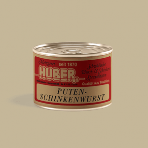 Putenschinkenwurst aus der Dose